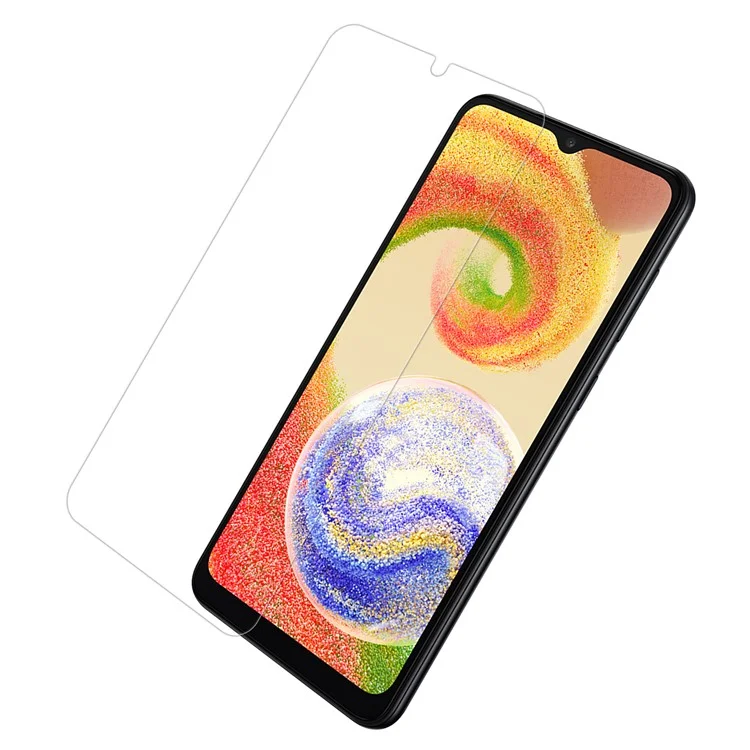 NILLKIN H Serie für Samsung Galaxy A04e 4G / F04 4G / M04 4G / A04 4G (164,4 x 76,3 x 9,1 mm) / A04s 4G (164,7 x 76,7 x 9,1 mm) Ultra-klarer Bildschirmschutz, explosionsgeschützt, Displayschutzfolie aus gehärtetem Glas