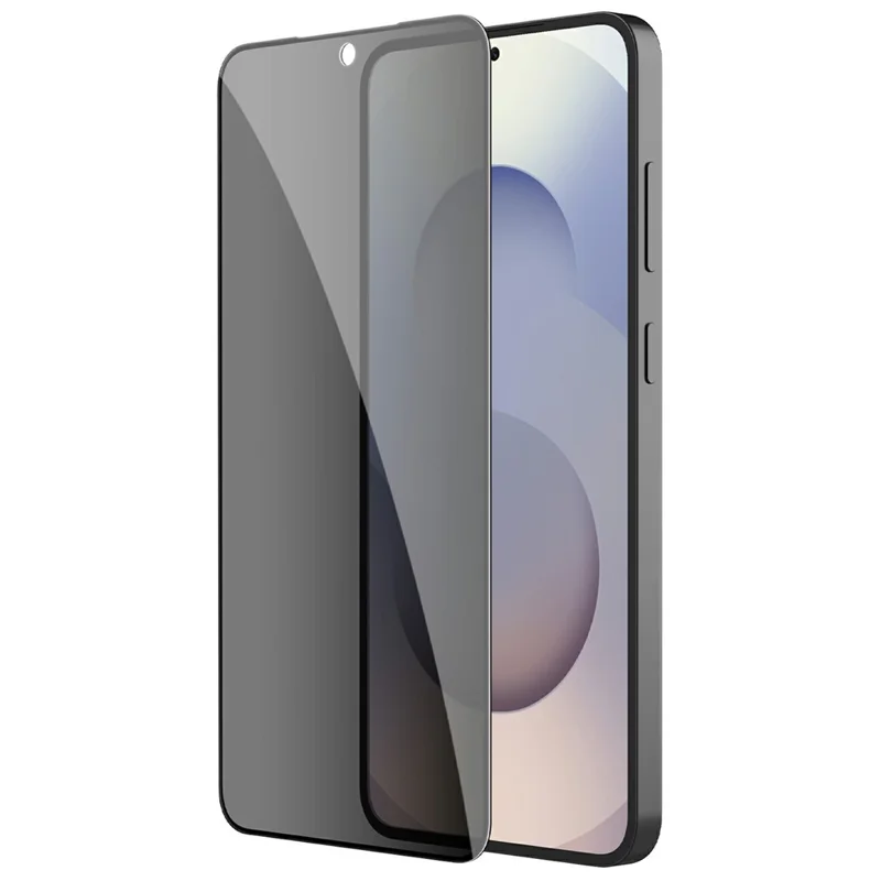 NILLKIN til Samsung Galaxy S26, skærmværn mod udspionering, kradsetækkende AGC glas, fuld dækningsfilm