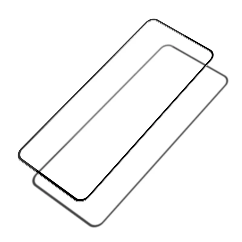 For Samsung Galaxy A37 5G Screen Protector MOFI 9H Full Glue Full Coverage High Aluminum-Silicon Glass Film - Black