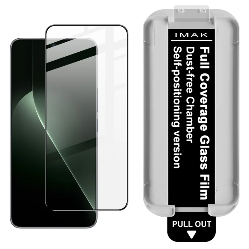 IMAK For Honor GT Tempered Glass Full Screen Protector Full Glue Film with Dust-free Installation Tool (Fingerprint Unlock) - Black