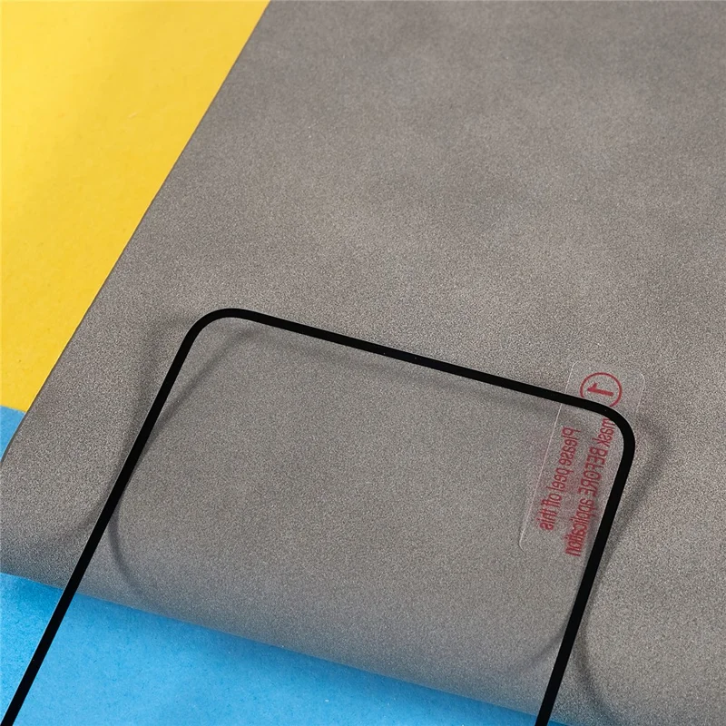Fuld limning af silkeprintet tempersglasfilm til Samsung Galaxy A54 5G, anti-eksplosions HD klar fuld skærmprotector