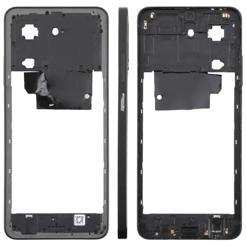 For Xiaomi Poco C71 4G  /  Redmi A5 4G (171.7mm) OEM Middle Housing Plate Frame Part (Without Logo) - Black