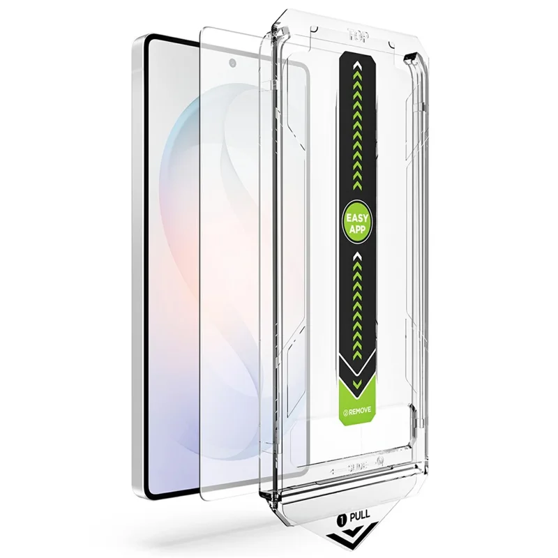 Bulk Purchasing For Samsung Galaxy S26+ Full Screen Protector Full Glue HD High Aluminium-silicon Glass Film with Installation Tool (Fingerprint Unlock) - Transparent