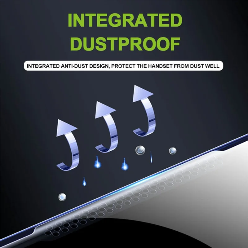 Großhandelskauf für iPhone 17 / 16 Pro Vollbildschirmschutz Vollklebe-Seidendruck HD Hochfestes Aluminium-Silizium-Glas-Folie mit Staubentfernungs-Tool