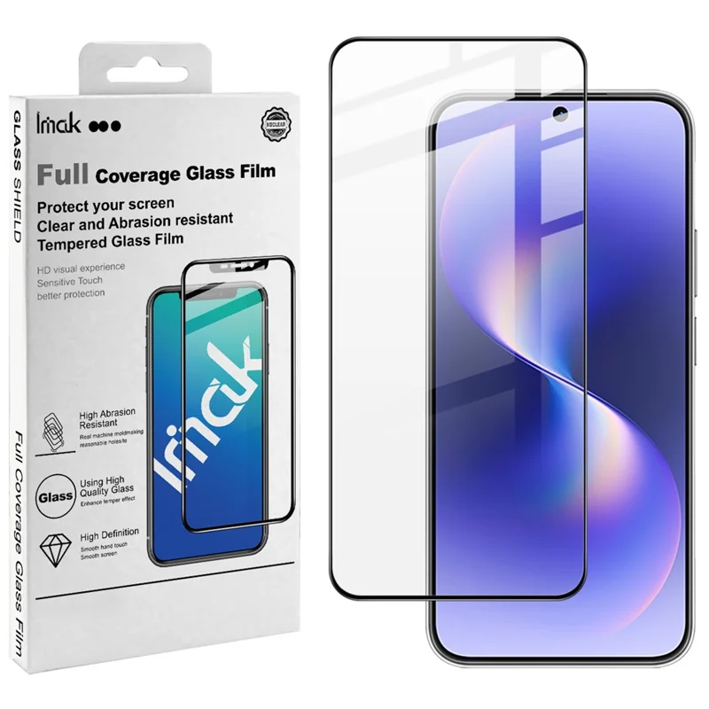 IMAK Pro+ Series For Huawei nova 15 5G Tempered Glass Full Screen Protector Sensitive Touch Film - Transparent