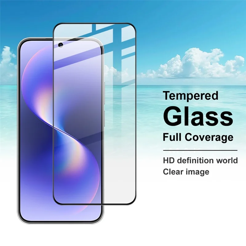 IMAK Pro+ Series For Huawei nova 15 5G Tempered Glass Full Screen Protector Sensitive Touch Film - Transparent