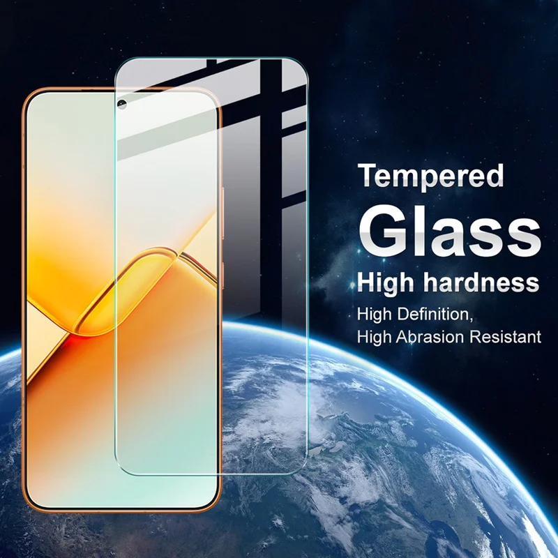 IMAK H Series For Honor Power2 5G Screen Protector Tempered Glass Film (Not Complete Coverage) (Fingerprint Unlock) - Transparent