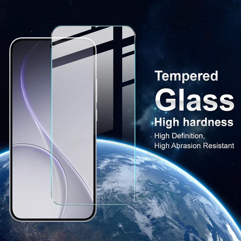 IMAK H Series For Oppo Reno15 F 5G Screen Protector Tempered Glass Film (Not Complete Coverage) (Fingerprint Unlock) - Transparent