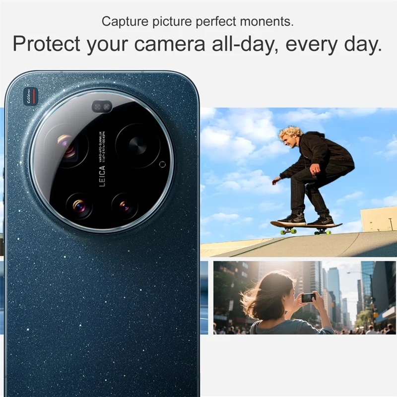 IMAK na Xiaomi 17 Ultra 5G Ochrona Obiektywu Aparatu Przezroczysta Folie z Hartowanego Szybkiego Szyby - Przezroczysta