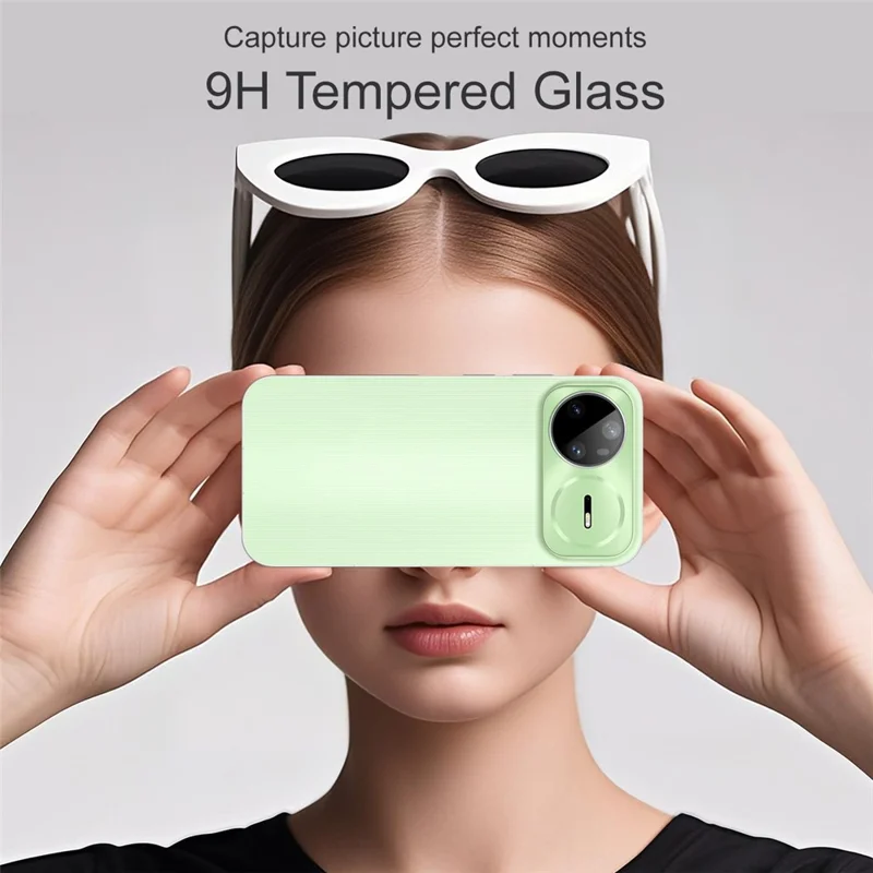 IMAK For Huawei nova 15 Pro 5G Tempered Glass Full Cover Camera Lens Protector with Self Positioning Frame - Black