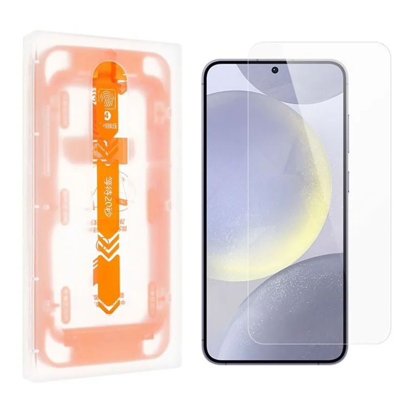 Protector de Pantalla de Vidrio Templado para Samsung Galaxy S26 / S26 Pro, Película de Pantalla Completa con Pegamento Completo con Herramienta de Instalación - Transparente