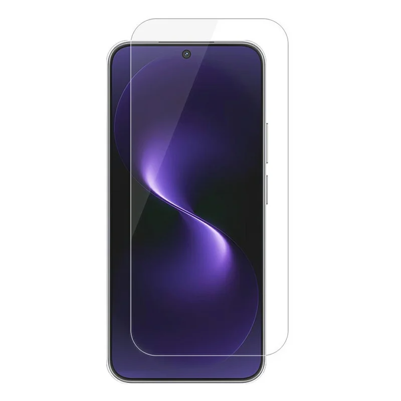 Proteggi schermo per Huawei nova 15 5G, pellicola in vetro temperato con bordo arrotondato da 0,3 mm, non copertura totale - trasparente