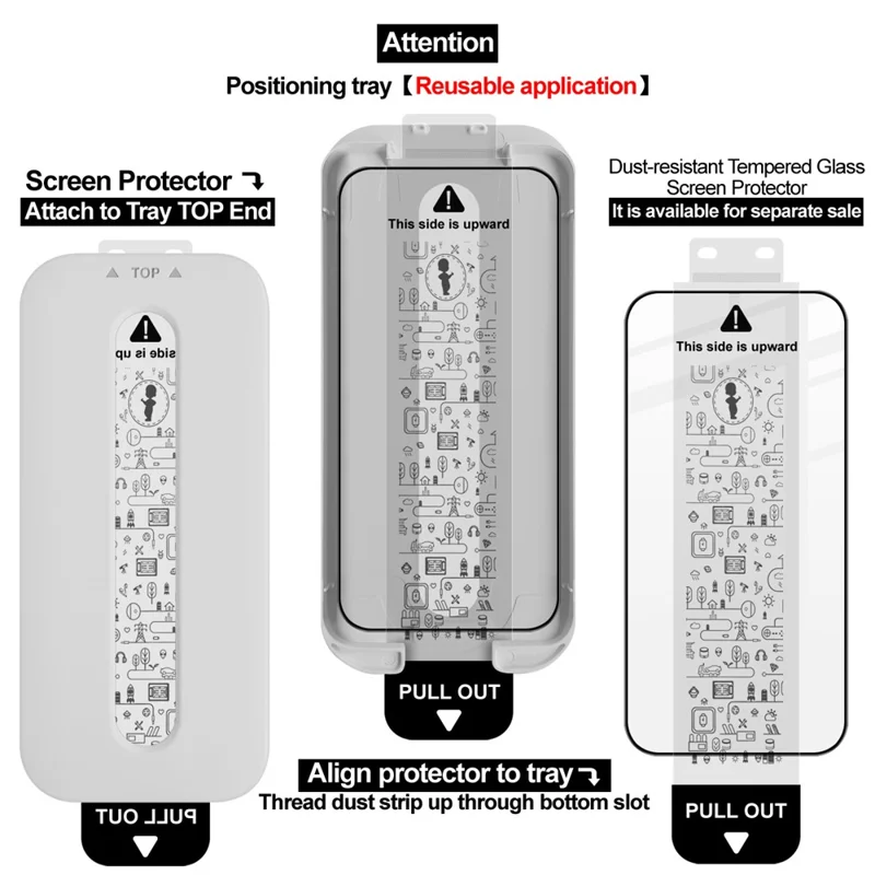 IMAK pour Xiaomi 17 Pro Max Protecteur d'écran en verre trempé Film adhésif complet avec outil d'installation sans poussière (déverrouillage par empreinte digitale) - Noir