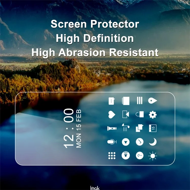 IMAK ARM Series para Samsung Galaxy A14 5G / A14 4G Película protectora de pantalla suave de TPU (no cubre por completo)