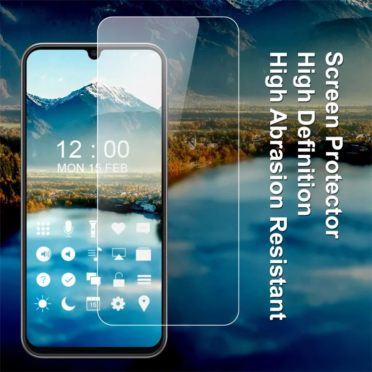 IMAK ARM Series para Samsung Galaxy A14 5G / A14 4G Película protectora de pantalla suave de TPU (no cubre por completo)