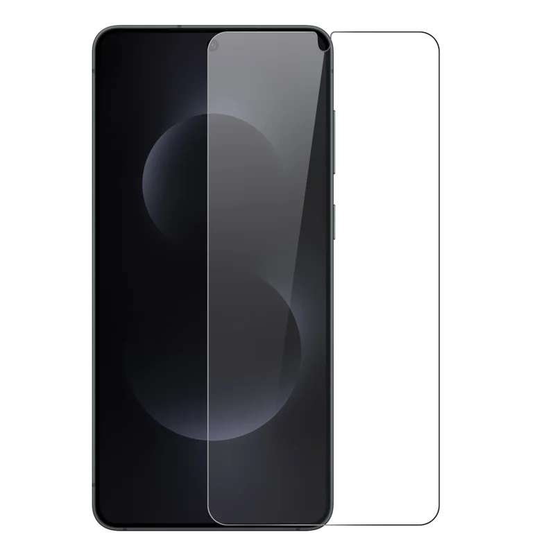 NORTHJO 2Pcs A++ For Samsung Galaxy S26 Tempered Glass Screen Protector 0.15mm 2.5D Film (Support Fingerprint Unlock , NOT Complete Covering) - Transparent