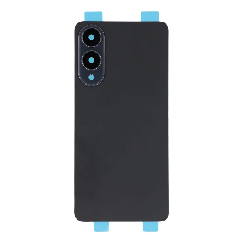 Obudowa baterii z osłoną soczewki aparatu (bez logotypu) do Samsung Galaxy S25 Edge S937 - Czarny