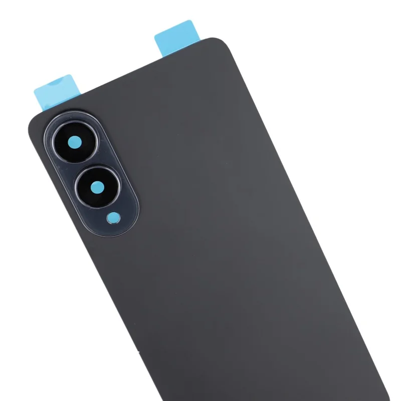 Obudowa baterii z osłoną soczewki aparatu (bez logotypu) do Samsung Galaxy S25 Edge S937 - Czarny