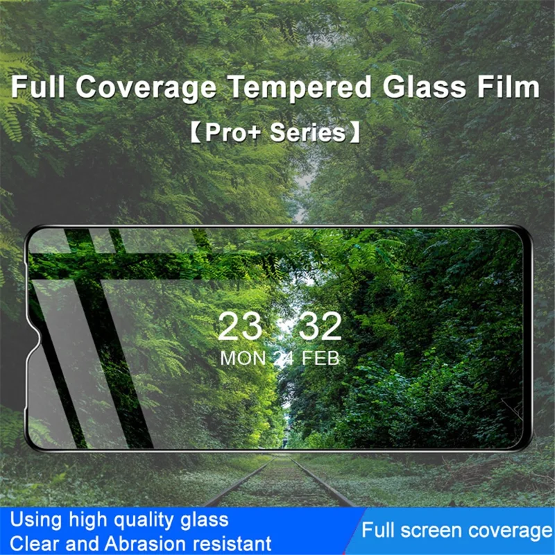 IMAK Pro+ Series per Xiaomi Poco M5 4G Anti-esplosione Pellicola in Vetro Temperato Ultra Chiara Full Glue Full Screen Protector