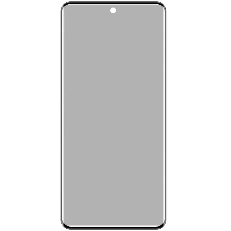 IMAK For Xiaomi Redmi Note 15 Pro 4G (Global) Anti Spy Screen Protector Full Cover Side Glue Tempered Glass Film - Black