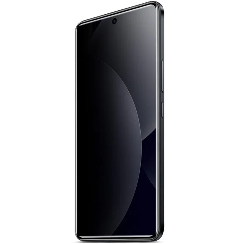 IMAK For Xiaomi Redmi Note 15 Pro 4G (Global) Anti Spy Screen Protector Full Cover Side Glue Tempered Glass Film - Black