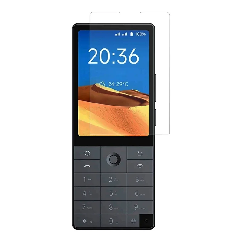 Für QIN F25 Bildschirmfolie PET Blasenfreie Ultra-klares Displayschutzfolie, NICHT Vollständige Abdeckung – Transparent