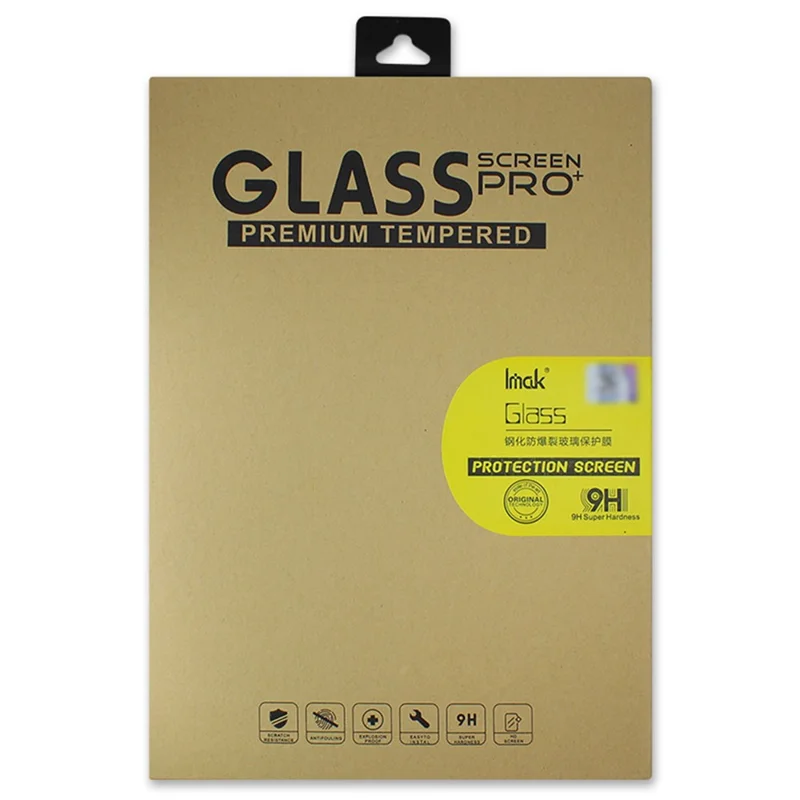 IMAK H Series For Samsung Galaxy Tab S10+ Tempered Glass Full Glue Full Screen Protector Shatter-Proof Protection - Transparent