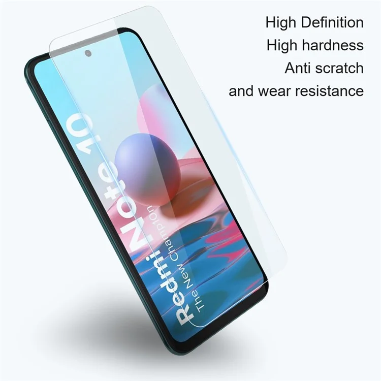 AMORUS For Xiaomi Redmi Note 12 5G (China) / (India) / (Global) / Poco X5 5G Ultra Clear Screen Protector 2.5D Arc Edge 9H Hardness High Aluminum-silicon Glass Screen  Film