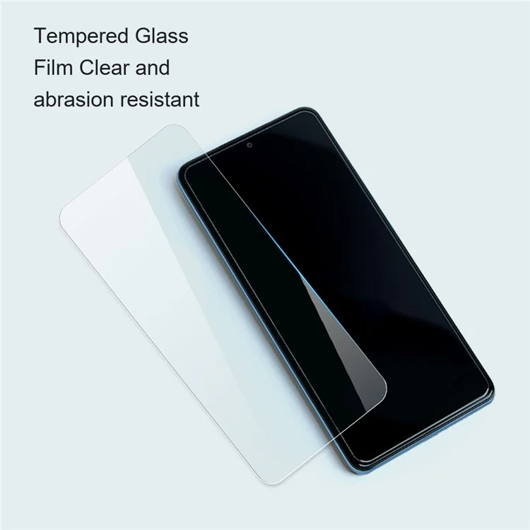 AMORUS For Xiaomi Redmi Note 12 5G (China) / (India) / (Global) / Poco X5 5G Ultra Clear Screen Protector 2.5D Arc Edge 9H Hardness High Aluminum-silicon Glass Screen  Film