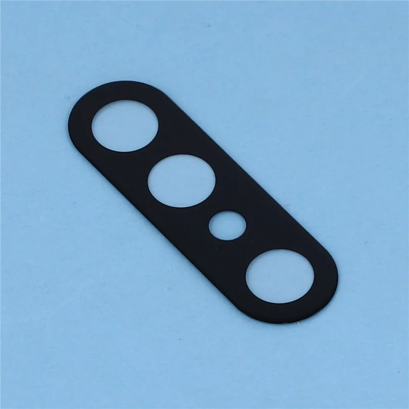 2Pcs For vivo X300 FE 5G Camera Lens Protector 2.5D Arc Edge Silk Printing Tempered Glass Full Coverage Rear Lens Film - Black