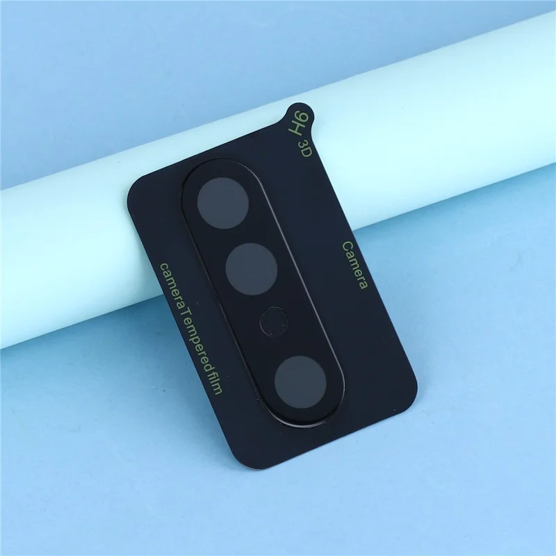 2Pcs For vivo X300 FE 5G Camera Lens Protector 2.5D Arc Edge Silk Printing Tempered Glass Full Coverage Rear Lens Film - Black