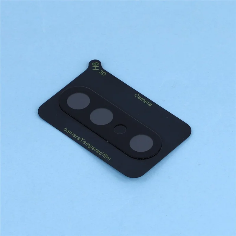 2Pcs For vivo X300 FE 5G Camera Lens Protector 2.5D Arc Edge Silk Printing Tempered Glass Full Coverage Rear Lens Film - Black