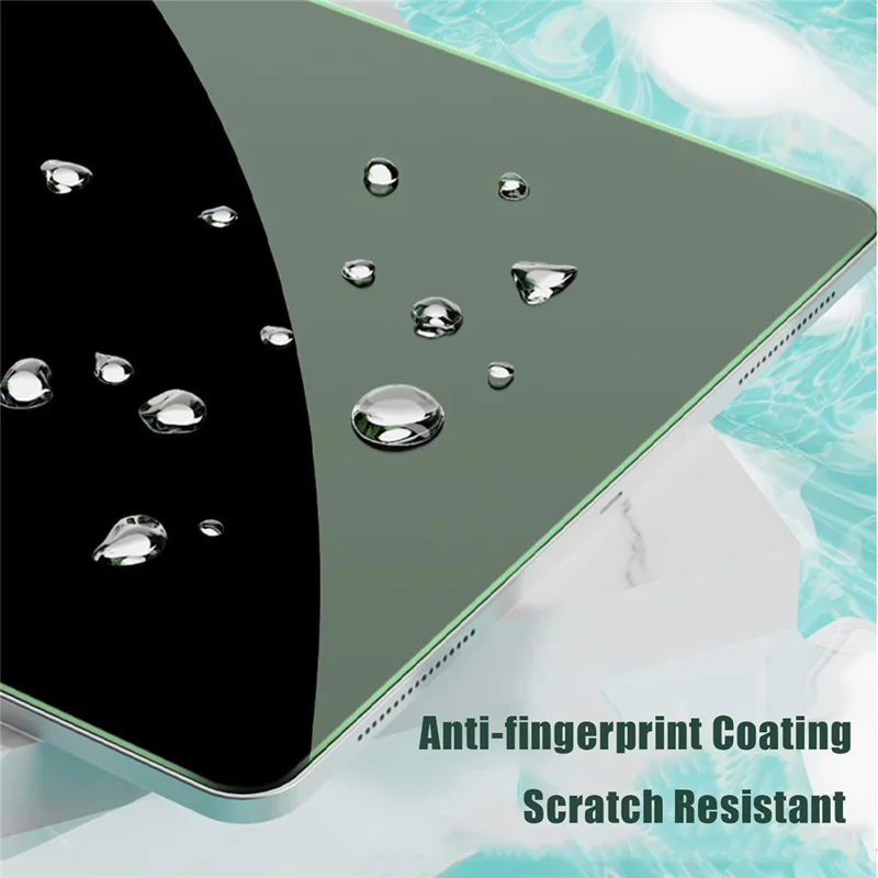 For iPad Pro 13 (2025) / (2024) Screen Protector Green Light Eye Protection Tempered Glass Film - Transparent