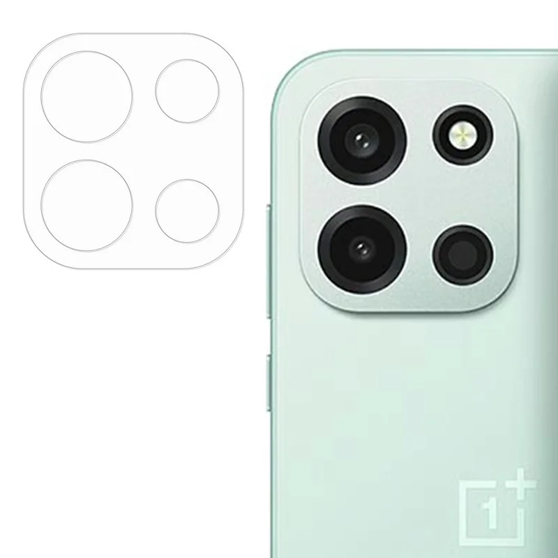 For OnePlus Turbo 6 5G / Nord 6 5G Tempered Glass Camera Lens Protector Ultra Clear Anti-Scratch Full Coverage Lens Film - Transparent