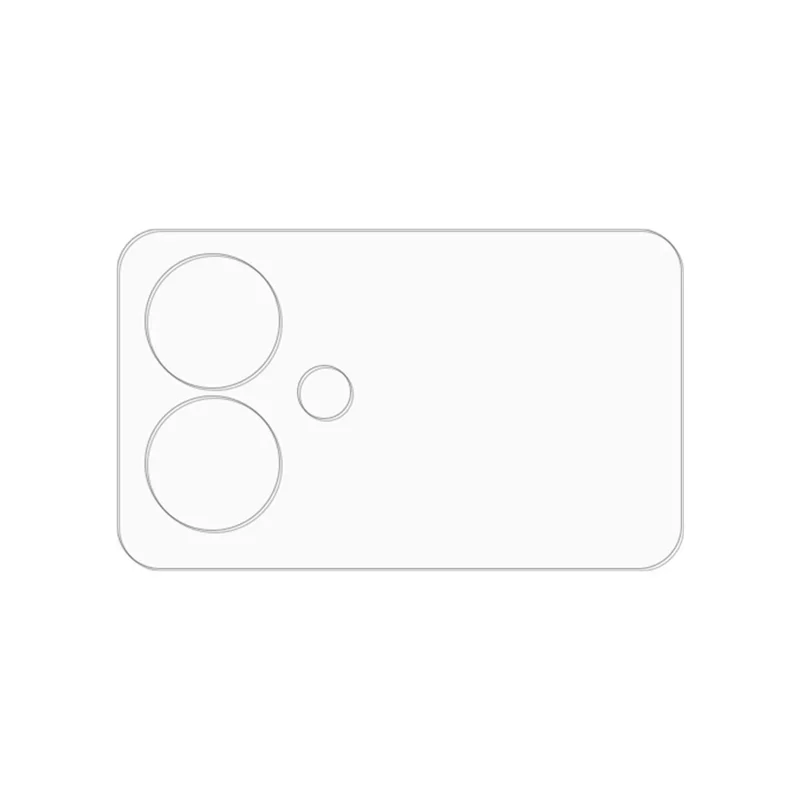 For Samsung Galaxy S26 Edge Tempered Glass Camera Lens Protector Ultra Clear Anti-Scratch Full Coverage Lens Film - Transparent