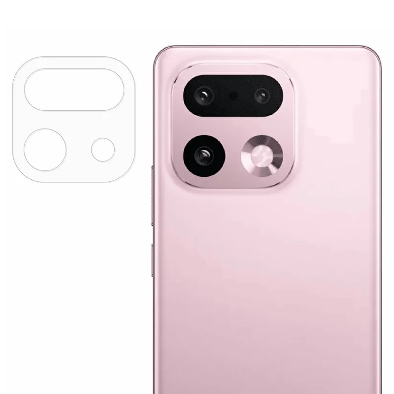 For Realme 16 Pro+ 5G Tempered Glass Camera Lens Protector Ultra Clear Anti-Scratch Full Coverage Lens Film - Transparent