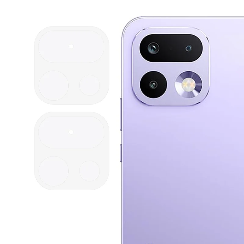 2PCS For Realme 16 Pro 5G Camera Lens Protector 2.5D Tempered Glass Lens Film - Transparent