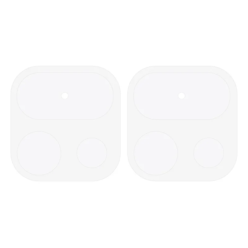 2PCS For Realme 16 Pro 5G Camera Lens Protector 2.5D Tempered Glass Lens Film - Transparent