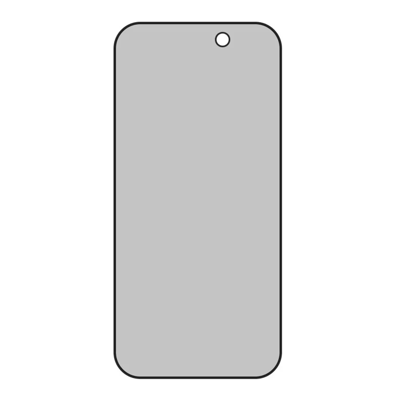 SMARTDEVIL For iPhone 17 Pro Max Anti-spy Full Screen Protector 0.33mm High-aluminum Silk Printing Tempered Glass with Installation Tool