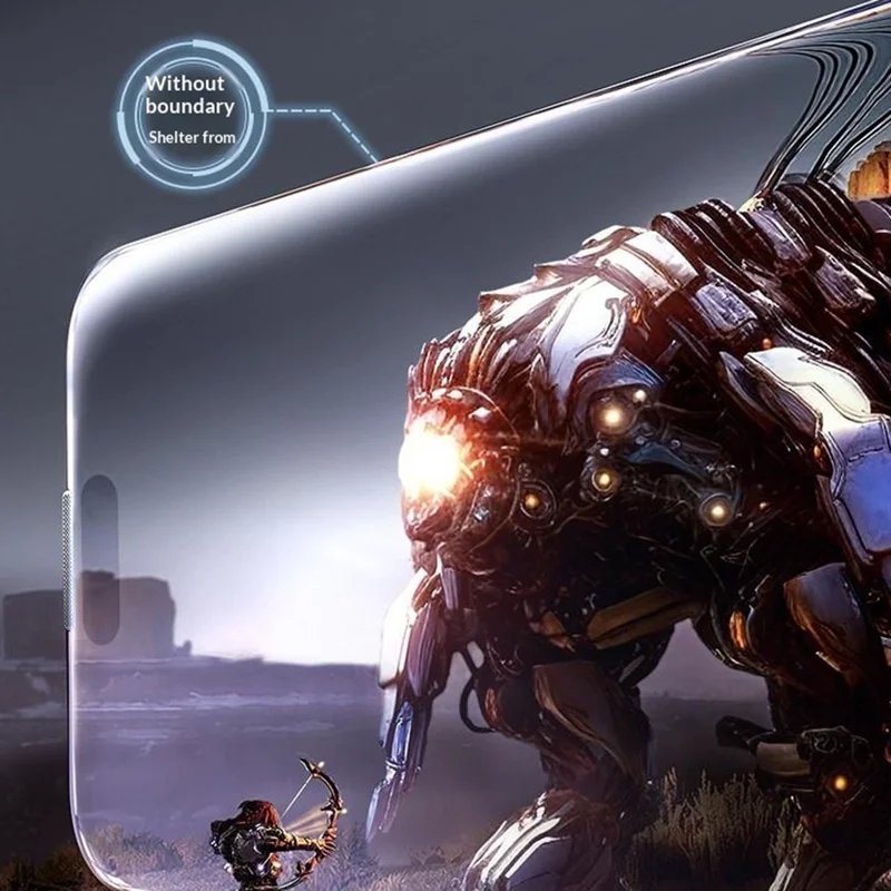 SMARTDEVIL For iPhone 17 Pro Max Anti-spy Full Screen Protector 0.33mm Medium Aluminium Silk Printing Tempered Glass with Installation Tool