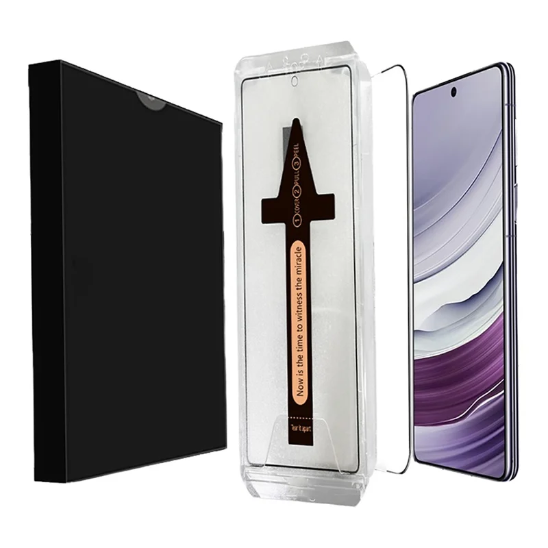 For Samsung Galaxy S26 Ultra Tempered Glass HD Clear Screen Protector with Automatic Dust Removal Tool - Transparent