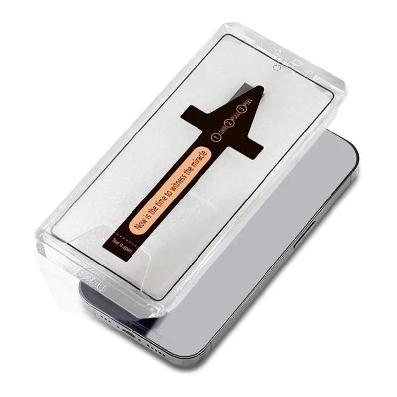 For Samsung Galaxy S26 Ultra Tempered Glass HD Clear Screen Protector with Automatic Dust Removal Tool - Transparent