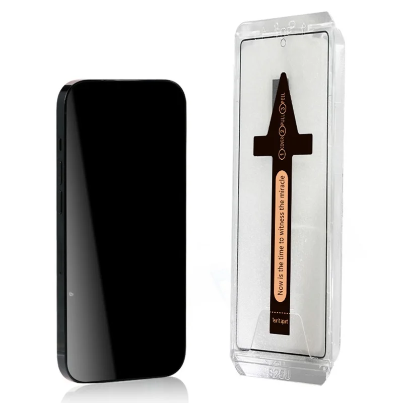 For Samsung Galaxy S26+ Tempered Glass HD Clear Screen Protector with Automatic Dust Removal Tool - Transparent