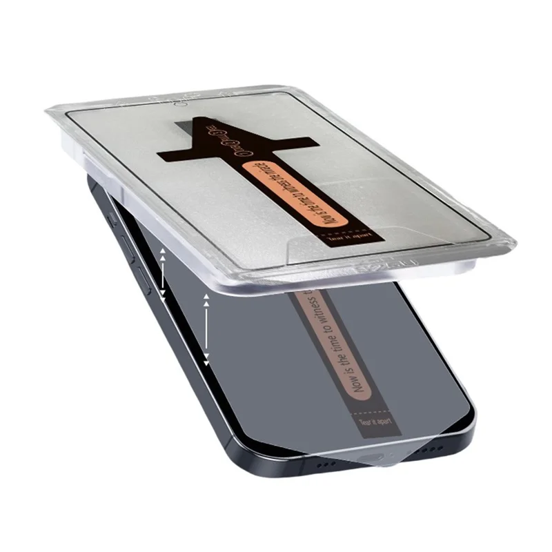 For Samsung Galaxy S26+ Anti Spy Tempered Glass Screen Protector with Automatic Dust Removal Tool - Black