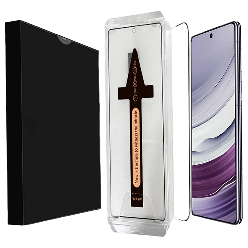 For Samsung Galaxy S26 / S26 Pro Tempered Glass HD Clear Screen Protector with Automatic Dust Removal Tool - Transparent