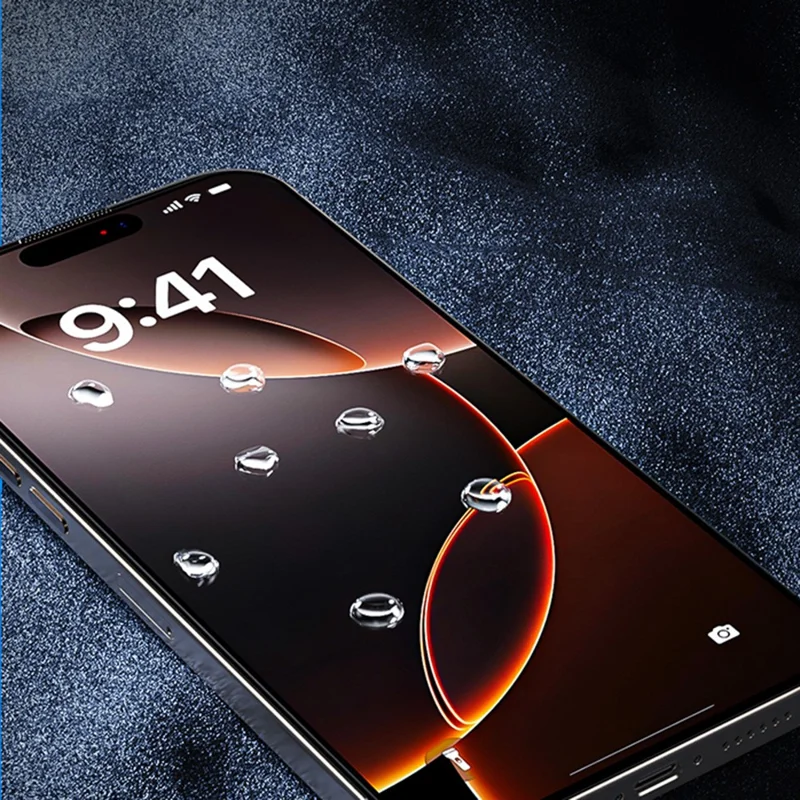 WEKOME WTP-115 For iPhone 17 Pro Full Screen Protector 6D Curved Ultra-Fine Edge HD Tempered Glass Film - Transparent