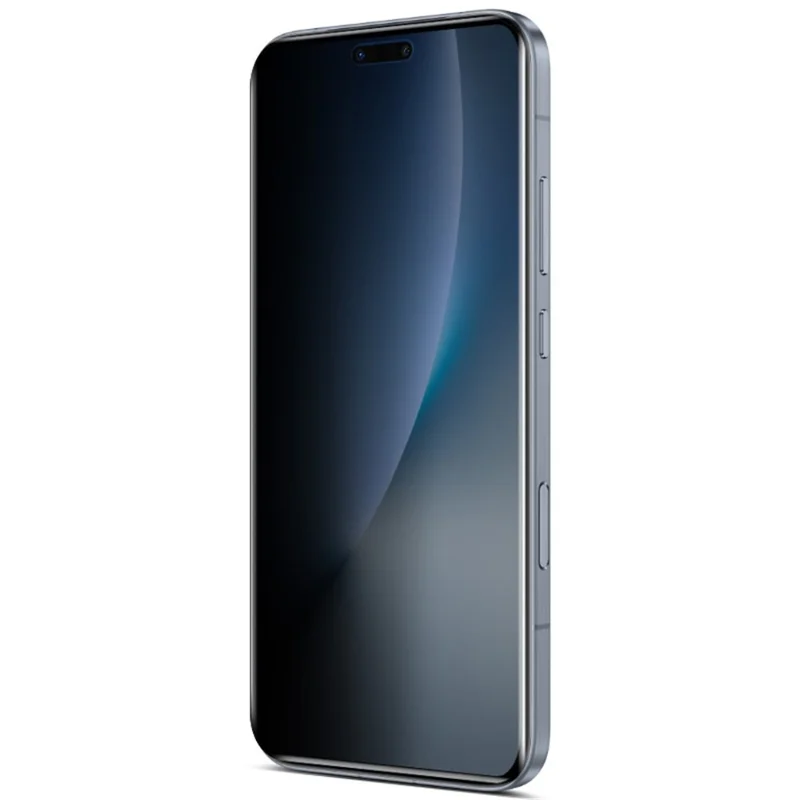 IMAK For Honor Magic8 RSR Porsche Design 5G Anti Spy Tempered Glass Side Glue Full Screen Protector (No Edge Version) - Black