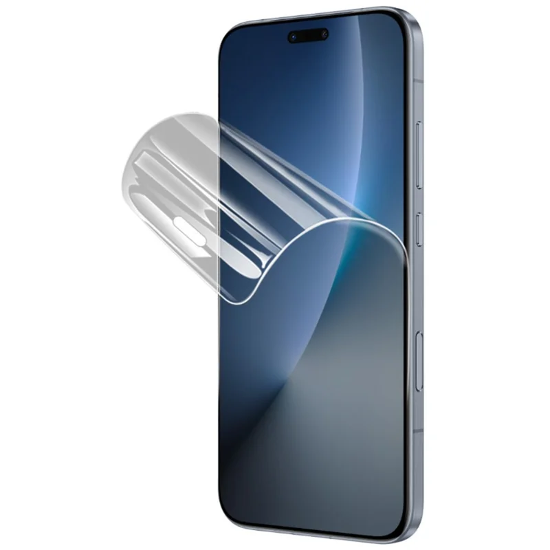 IMAK Privacy Hydrogel Film III per Honor Magic8 RSR Porsche Design 5G Anti-Spy Soft TPU Protezione Completa per Schermo (Sblocco con Impronta Digitale) - Trasparente