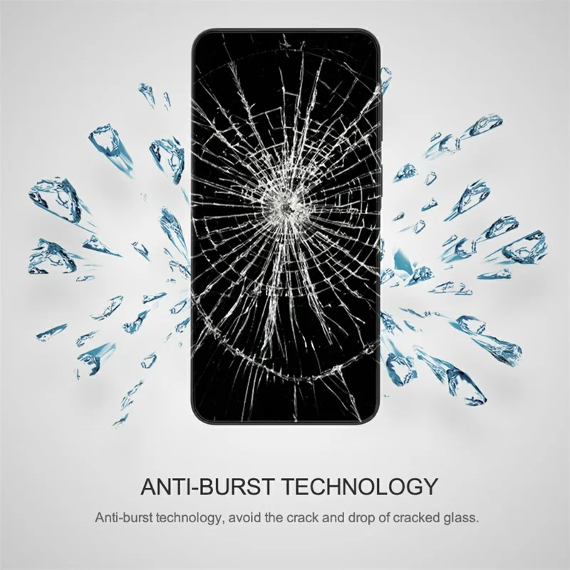 NILLKIN CP+PRO For Samsung Galaxy A57 5G Screen Protector Ultra Clear Full Coverage AGC Glass Film - Transparent