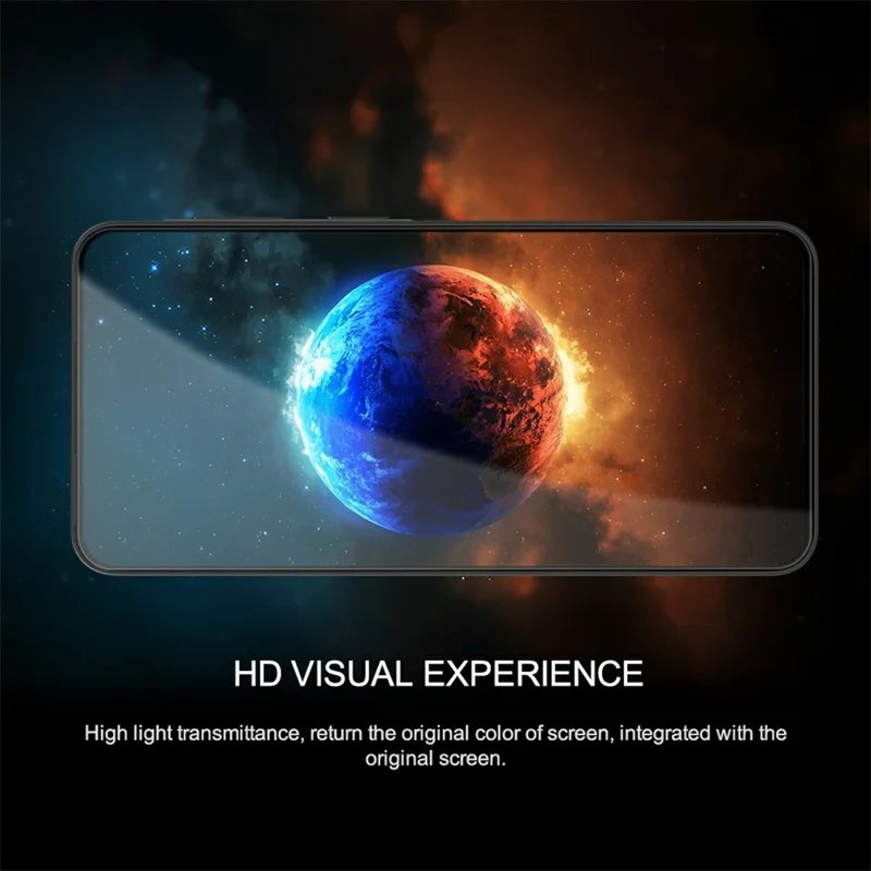 NILLKIN CP+PRO For Samsung Galaxy A57 5G Screen Protector Ultra Clear Full Coverage AGC Glass Film - Transparent